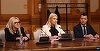 Turcan, în Parlament, despre scandalul Cioroianu-Şercan: "Dacă au fost încălcate datele cu caracter personal, instanţa să se pronunţe. Am pregătit deja procedurile pentru a organiza concursul de manager la Biblioteca Naţională"