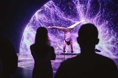 Primul spectacol de dans la MINA - Museum of Immersive New Art