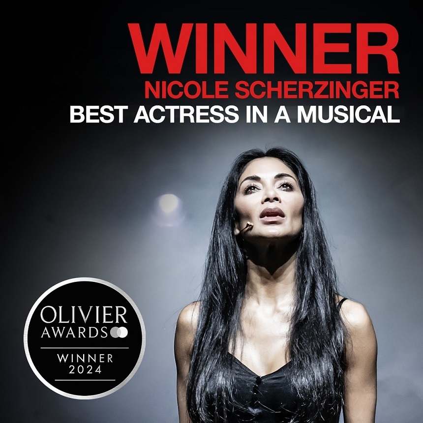 Spectacolul "Sunset Boulevard" de Jamie Lloyd a cucerit şapte Premii Olivier, inclusiv pentru Nicole Scherzinger