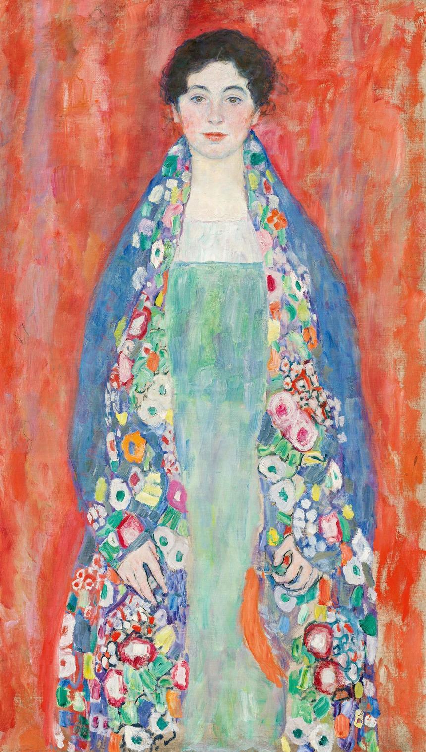 "Portretul domnişoarei Lieser", tabloul de Gustav Klimt mult timp dispărut, a fost vândut la Viena pentru 30 de milioane de euro, un record pentru Austria