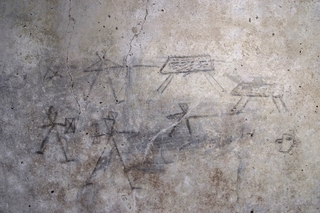 Desene înfăţişând gladiatori, printre cele mai recente descoperiri de la Pompei/ FOTO