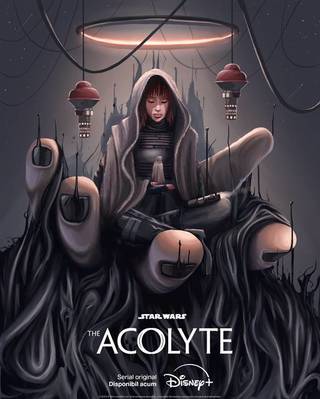 Ilustratoarea Andra Busuioc a realizat un poster original pentru serialul "Star Wars: The Acolythe", disponibil pe Disney+/ VIDEO