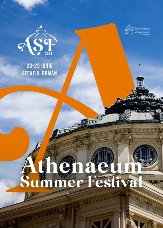 Athenaeum Summer Festival: Muzică clasică, jazz, muzică de film şi muzică veche, între 20 şi 29 iunie, la Ateneul Român