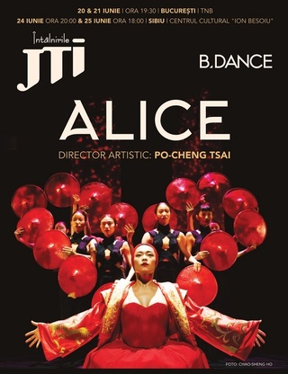 Compania B.DANCE din Taipei va susţine spectacolul "Alice", pentru prima dată în România, la Bucureşti şi Sibiu