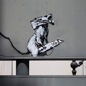 Franţa - Doi ani de închisoare cu suspendare pentru furtul unui Banksy la Paris