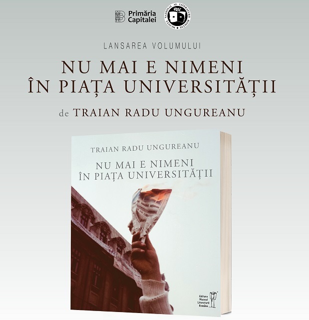 Album cu fotografii inedite de la începutul anului 1990 realizate în Piaţa Universităţii de Traian Radu Ungureanu, lansat la Bucureşti