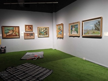 Vizitatorii Art Safari sunt invitaţi la picnic în muzeu, într-o nouă expoziţie temporară, iniţiativă care susţine obiceiurile alimentare sănătoase. Doctor Corina Zugravu: "Eu văd România alegând programul de viaţă mediteranean cu siestă între orele 1.30 şi 16.00" - FOTO