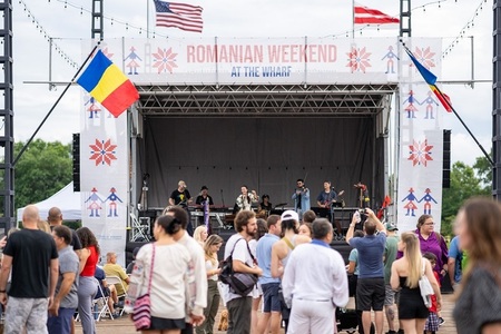 Romanian Weekend at The Wharf, cel mai mare festival românesc din Statele Unite, a adunat mii de participanţi la Washington - FOTO
