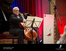 Celebrul violoncelist David Geringas deschide seria recitalurilor de excepţie din cadrul Concursului Internaţional "George Enescu"