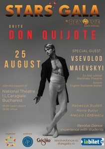 Vsevolod Maievskyi, fost prim-solist al Teatrului Mariinsky şi solist al English National Ballet, va dansa în premieră la Bucureşti