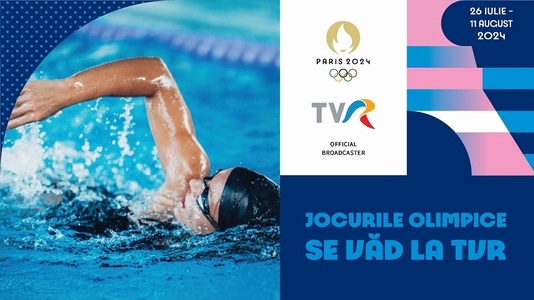 Televiziunea Română va transmite în direct, în perioada 26 iulie - 11 august, 280 de ore de la Jocurile Olimpice de vară Paris 2024
