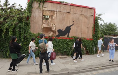 Banksy dezvăluie sensul celei mai recente serii de opere ale sale apărute în Londra - FOTO