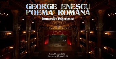 Proiectul video „George Enescu - Poema Română: Immersive Experience”, prezentat la MINA - Museum of Immersive Art