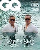 Brad Pitt a pozat cu George Clooney pentru revista GQ la vinăria care se află în centrul luptei sale juridice cu Angelina Jolie/ VIDEO
