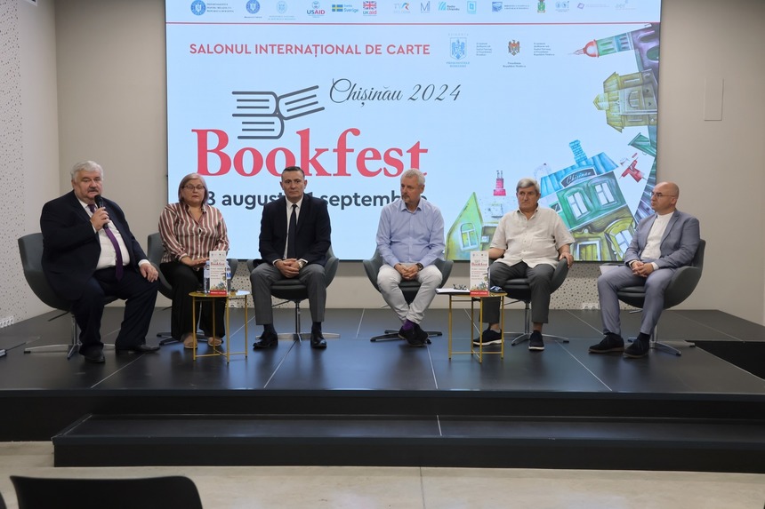 Salonul Internaţional de Carte Bookfest Chişinău începe miercuri, 28 august. Evenimentul, sub înaltul patronaj al preşedinţilor Republicii Moldova şi României
