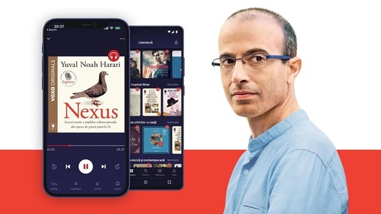 Noua carte a lui Yuval Noah Harari, disponibilă în România pe Voxa în ziua lansării la nivel mondial 