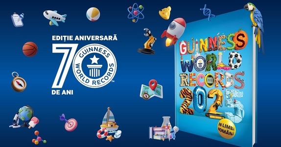 Guinness World Records - Cartea Recordurilor, ediţie multimedia interactivă, lansată în limba română 