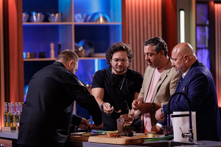 MasterChef România a fost lider de audienţă cu aproape 1,5 milioane de telespectatori. Şase concurenţi au obţinut şorţul şi au trecut în etapa următoare