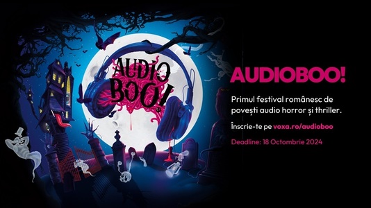 Audioboo!, primul festival digital de poveşti audio scurte thriller şi horror din România