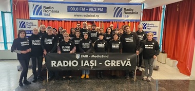 Salariaţii Radio Iaşi continuă greva: „Vom merge până la capăt cu acţiunile noastre!”