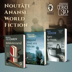 Prima carte de nonficţiune a lui Joan Dididon, cel mai recent roman al lui Sebastian Barry şi traducerea în premieră a lui Mihail Elizarov, noi apariţii editoriale