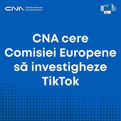 Consiliul Naţional al Audiovizualului (CNA) a cerut Comisiei Europene să investigheze TikTok, în legătură cu „suspiciuni de manipulare a opiniei publice” 