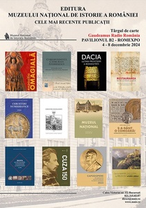 Albume de colecţie, cataloage de expoziţie, şi cărţi de specialitate de la Muzeul Naţional de Istorie a României, la Gaudeamus