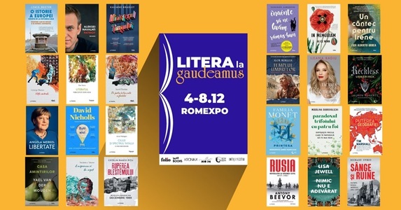 Editura Litera la Gaudeamus - Cărţile lui Aleksei Navalnîi, Angela Merkel, lansate la târg