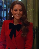 Noi imagini cu Kate Middleton de la tradiţionala slujbă de Crăciun, difuzate de televiziunea britanică - VIDEO