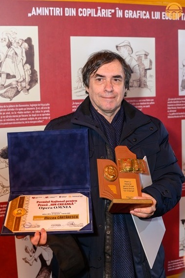 Mircea Cărtărescu, laureat al Premiului Naţional pentru Proză „Ion Creangă”, Opera Omnia