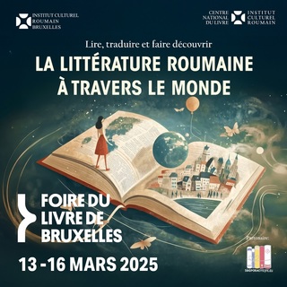 Literatura română, la Târgul Internaţional de Carte de la Bruxelles 2025