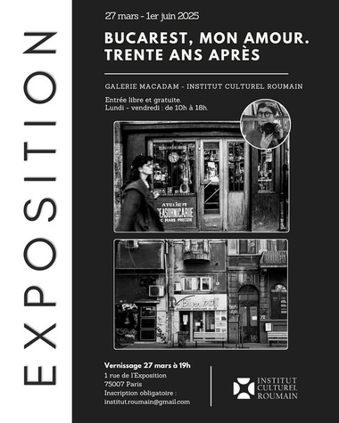 Transformarea Bucureştiului de-a lungul a trei decenii, într-o expoziţie fotografică la Galeria Macadam de la Paris