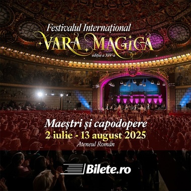 Festivalul Internaţional Vară Magică 2025 - Opt seri de concerte din 2 iulie până în 13 august