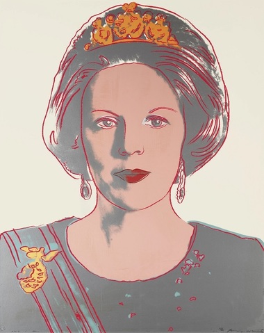 Primăria din Maashorst a aruncat la gunoi 46 de opere de artă, inclusiv o serigrafie cu regina Beatrix de Warhol  