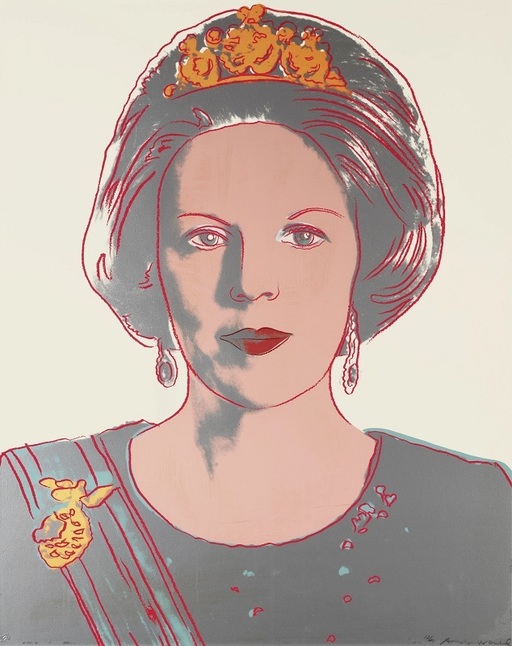 Primăria din Maashorst a aruncat la gunoi 46 de opere de artă, inclusiv o serigrafie cu regina Beatrix de Warhol  