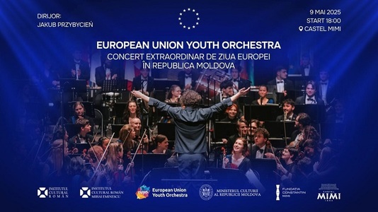 Ziua Europei sărbătorită în Republica Moldova - Concert extraordinar al European Union Youth Orchestra la Castel Mimi