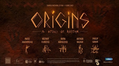 Origins - A Story of Rhythm, concert cu influenţe flamenco, salsa, indiene, balcanice, jazz şi muzică cultă contemporană, are loc la ARCUB