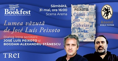 Bookfest 2025 - Scriitorul portughez José Luís Peixoto, în dialog cu scriitorul şi editorul Bogdan-Alexandru Stănescu