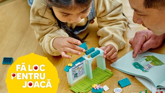 Studiu - 81% dintre părinţi nu consideră joaca o prioritate, deşi copiii îşi doresc să se joace mai des/ Lipsa de inspiraţie - o barieră în calea jocului pentru 48% dintre părinţi