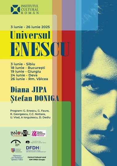 Recitaluri dedicate lui George Enescu, în cinci oraşe din ţară