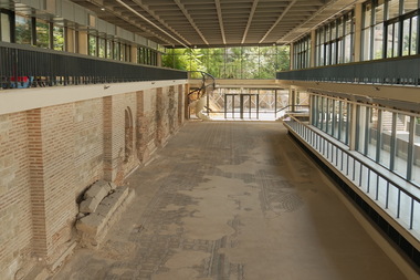 Consiliul Judeţean Constanţa anunţă că în a doua parte a lunii august va fi redeschis Edificiul Roman cu Mozaic / Obiectivul a fost restaurat, iar clădirea, dotată cu sisteme moderne de climatizare - FOTO