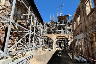 Hanul Solacolu, monument construit de bulgari în secolul XIX, va deveni spaţiu cultural. Concurs internaţional de soluţii pentru reabilitare, lansat de PMB/ FOTO