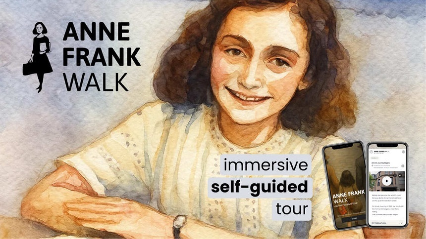 Un tur imersiv reconstituie viaţa Annei Frank la Amsterdam, cu ajutorul inteligenţei artificiale