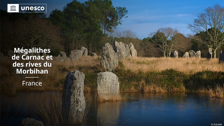 Megaliţii din Carnac au fost incluşi în Lista Patrimoniului Mondial UNESCO