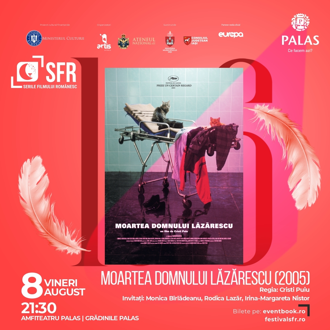 20 de ani de la lansarea filmului „Moartea domnului Lăzărescu” - proiecţie specială la Iaşi, la festivalul Serile Filmului Românesc