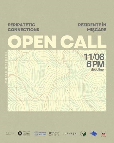 Apel MATCA artspace pentru mobilitate culturală, cu susţinerea ICR: Peripatetic Connections/ Rezidenţe în mişcare pentru artişti din România şi Republica Moldova