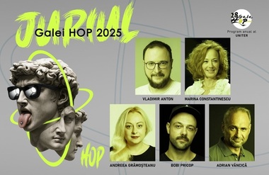 Adrian Văncică, Andreea Grămoşteanu, Bobi Pricop, Marina Constantinescu, Vladimir Anton, în juriul Galei Tânărului Actor 2025