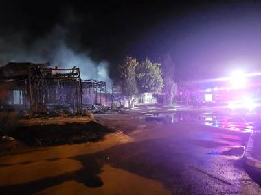 Ministerul Culturii anunţă incendiu în incinta fostei Grădini de Vară din Mamaia, imobil aflat în administrarea Regiei Autonome de Distribuţie şi Exploatare a Filmelor "RomâniaFilm" / Situaţia va fi evaluată după ce se va permite accesul în zonă - FOTO