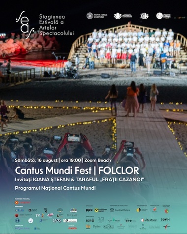 Corul Madrigal şi Cantus Mundi - Opt evenimente, între 10 şi 17 august, la malul mării
