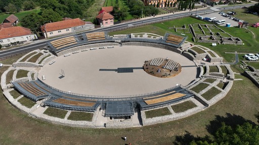 Amfiteatrul roman de la Ulpia Traiana Sarmizegetusa, redeschis publicului, la finalul unui proiect în valoare de 22 de milioane de lei - FOTO